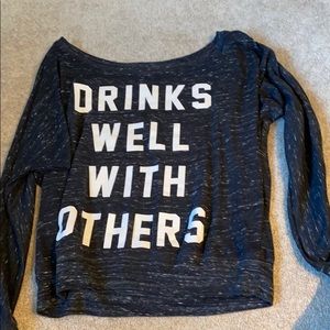 Drinks Well With Others - Long Sleeve